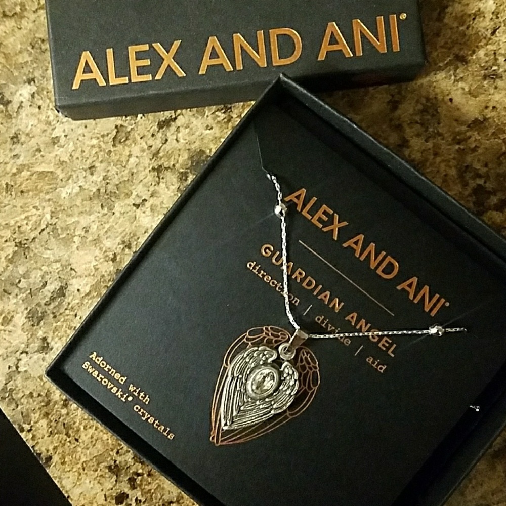 Alex and Ani Necklace Guardian Angel